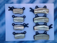 2015-CURRENT CAN AM DEFENDER ALL MODELS EXCLUDING MAXX CAB FULL SET HEAVY DUTY BRASS BRAKE PADS