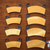 2016-2021 Polaris General Brass Brake Pads For 6" Or 8" PORTALS